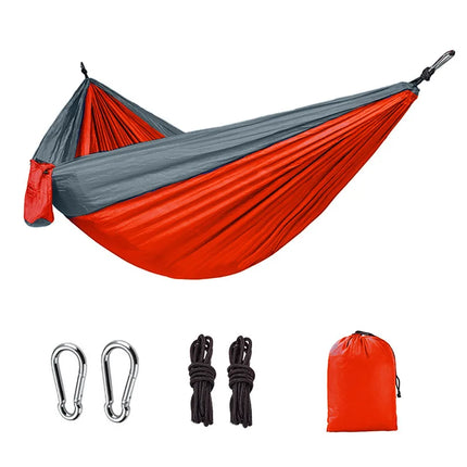  Portable Outdoor Camping Parachute Hammock