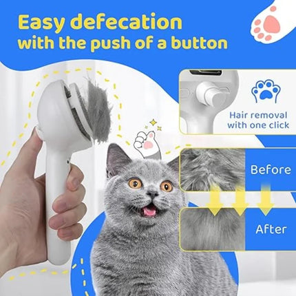 Spray Pet Cat Hair Detangling Brush