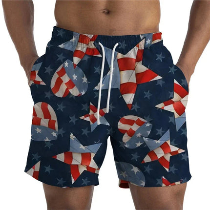 Men National Flag 3D Boardshorts - Mad Fly Essentials