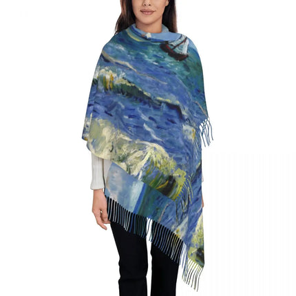 Van Gogh Tassel 3D Scarf