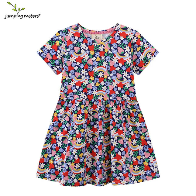 Baby Girl Summer Rainbow Princess Dress