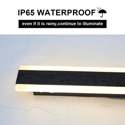 Modern LED Garden Dimmable Waterproof Villa Wall Lamp