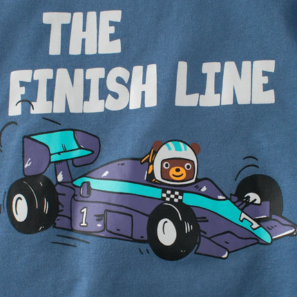 Baby Boys Racecar Long Sleeve Shirts