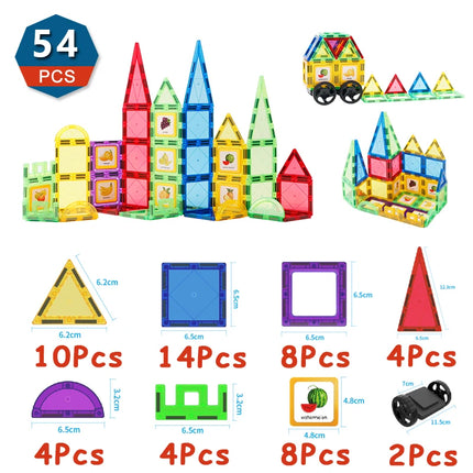 Magnetic Construction Building Puzzle Crafts Set