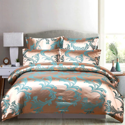 European Jacquard Satin Duvet Bedding Sets