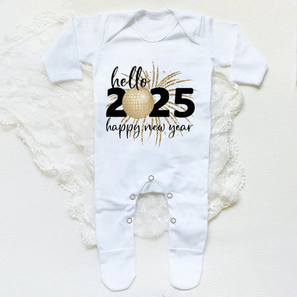 Baby Boy Hello 2025 Long Rompers