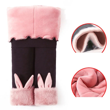 Baby Girl -30 Degrees Winter Rabbit Leggings