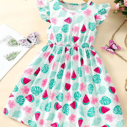 Girls 4-7Year Summer Sweetheart Dress