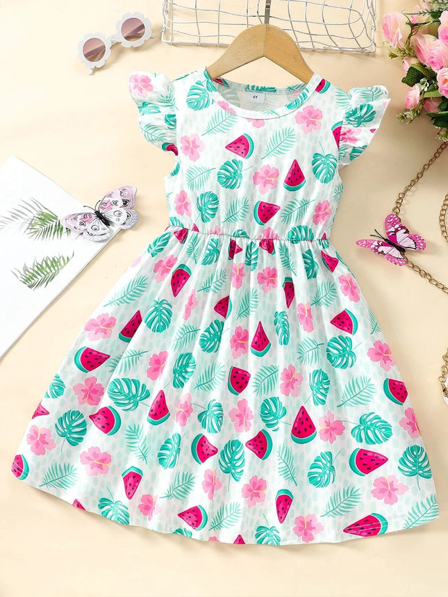 Girls 4-7Year Summer Sweetheart Dress