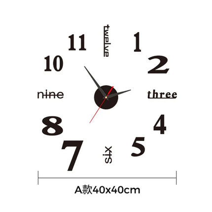 Modern Design DIY Wall Clock