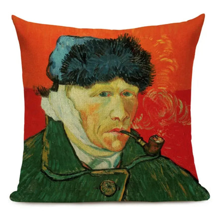 Van Gogh Square Pillow Cover Decor - Mad Fly Essentials