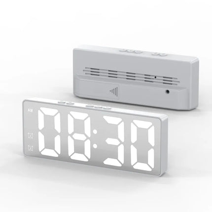 Digital 12/24H Voice Temperature LED Alarm Clock