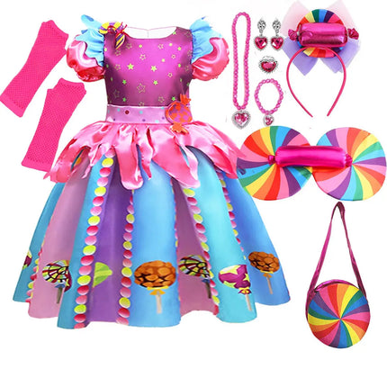 Girl Lollipop Costume Birthday Dress