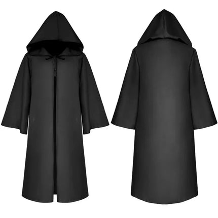 Men Halloween Cloak Plague Doctor Medieval Costume Set