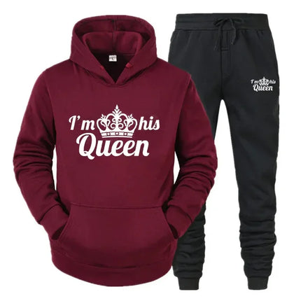 Women Queen Lovers 2pc Tracksuit Set