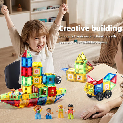 Magnetic Construction Building Puzzle Crafts Set