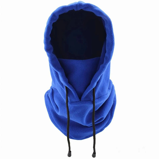 Men Ski Mask Full-Face Blue Fleece Balaclava