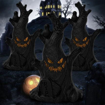 Halloween Ghost Tree LED Horror Party Props