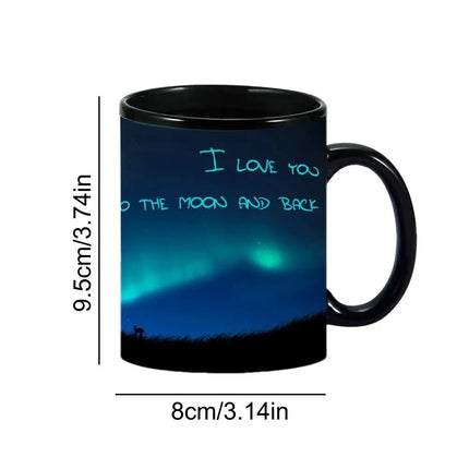 Color Changing Northern Lights Coffee Mug