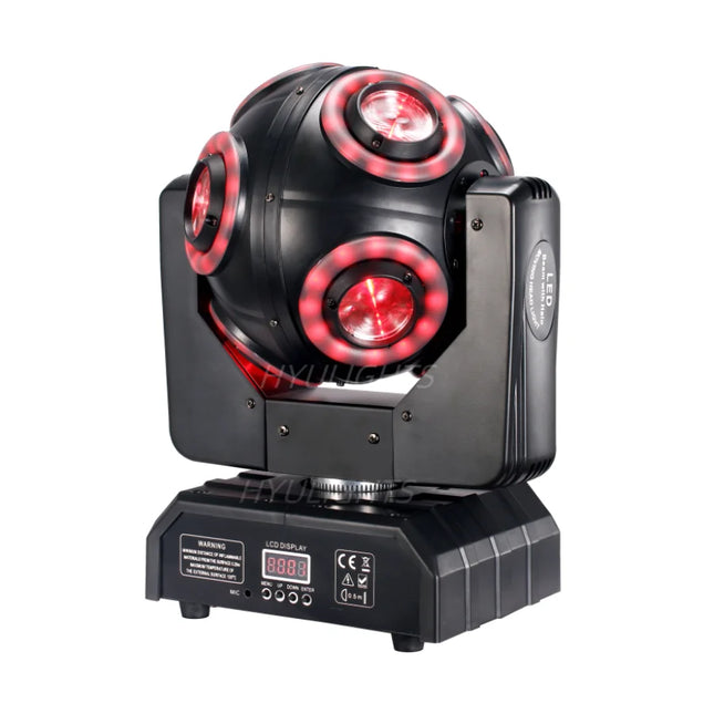 LED Moving Head 8x15W RGBW 4in1 Halo Light