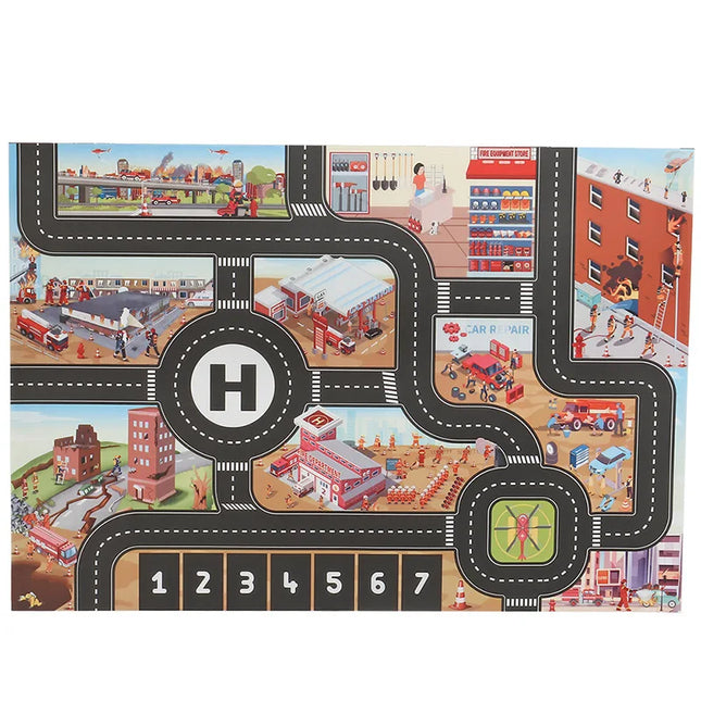 Baby Kids City Traffic Play Mat