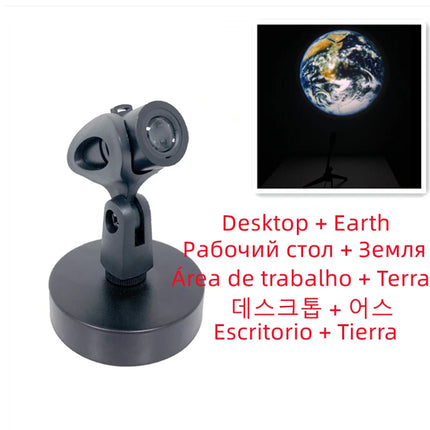 Starry Sky Earth Planetary LED Projector