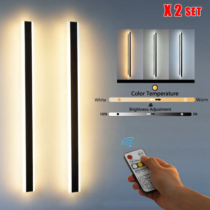 Garden Modern LED Remote Wall Light