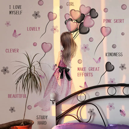 Moon Girl Vinyl 3D Child Wall Stickers