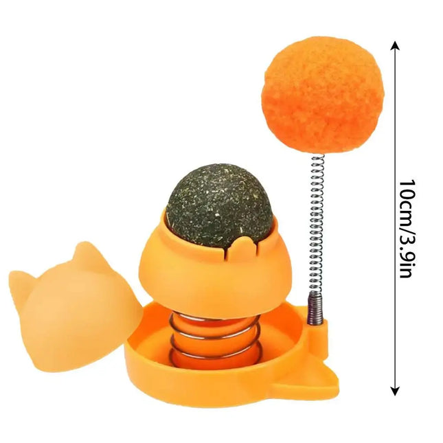 Rotatable Cat Catnip Ball Toys