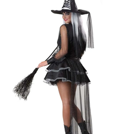 Women Costume Halloween Party Classic Witch Cosplay Set