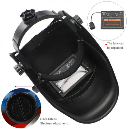 Automatic Darkening Welding Mask Soldering Protector