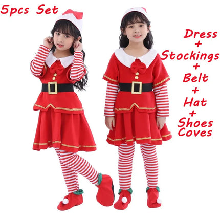 Baby Girl Funny Christmas Role Play Costumes