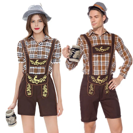 Matching Couples Oktoberfest Costume Set