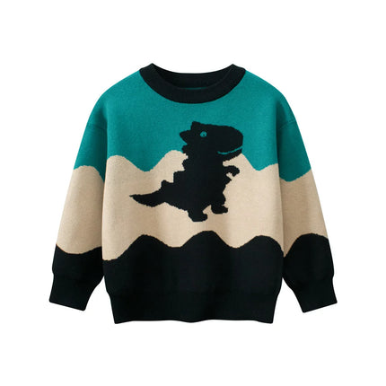 Baby Boy Panda Bear Dinosaur Sweaters