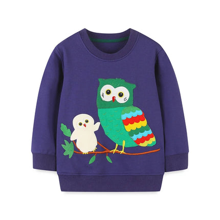 Baby Boy Animal Forest Sweater Tops