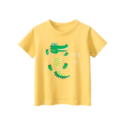 Baby Boy Short Dinosaur Graphic Tees