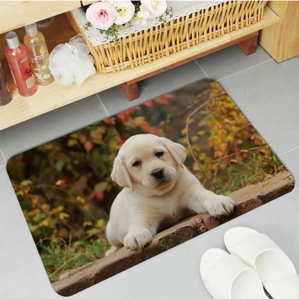 Home Puppy Love Labrador 3D Entrance Bathroom Doormat