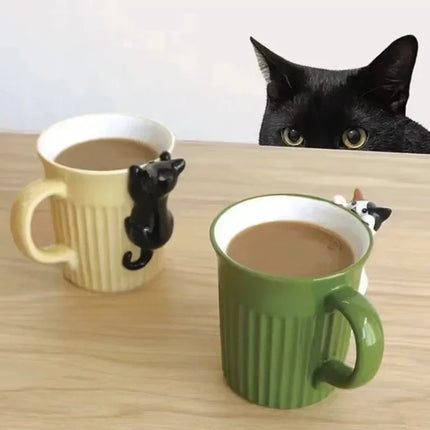 Kitchen Ceramic Cat Coffee Mug