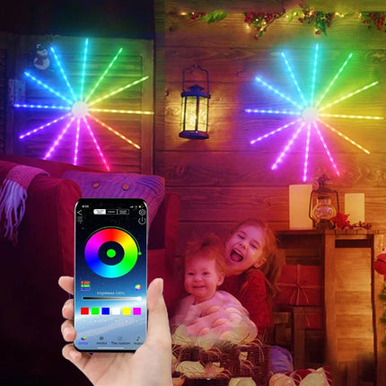 Smart App Controlled LED Firework Light