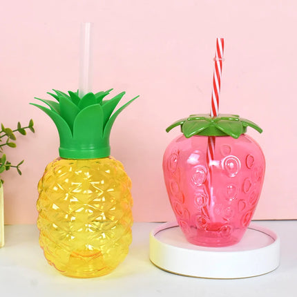 Pineapple Strawberry Fruit 8pc Party Cups