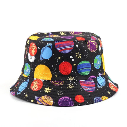 Men 2024 Funny Psychedelic Mushroom Bucket Hats