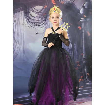 Girl Sea Witch Halloween Costume Set