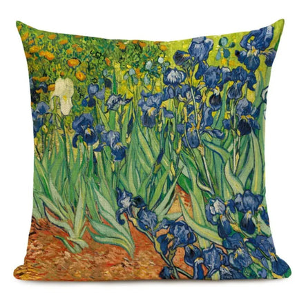 Van Gogh Square Pillow Cover Decor - Mad Fly Essentials