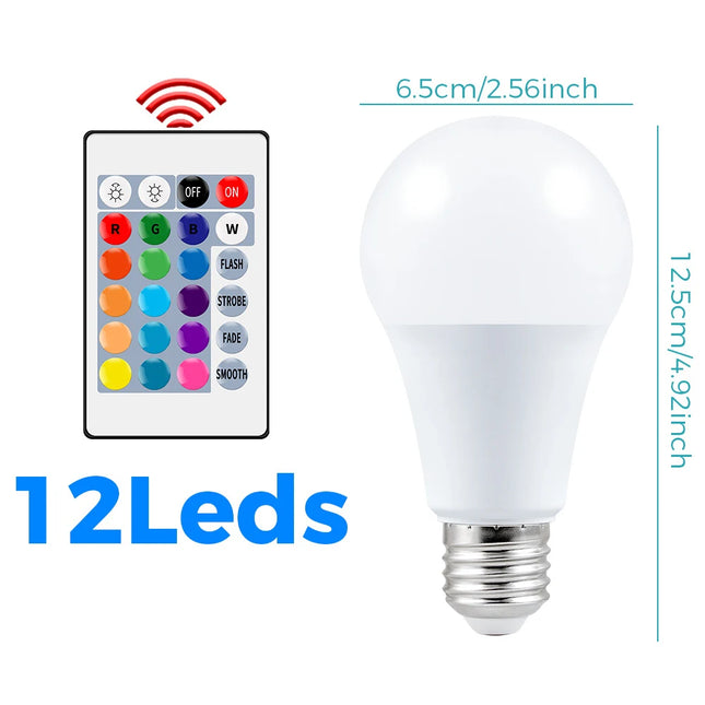 15W RGB LED Smart Light Bulbs – Mad Fly Essentials