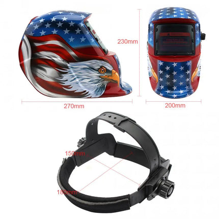 Automatic Darkening Welding Mask Soldering Protector