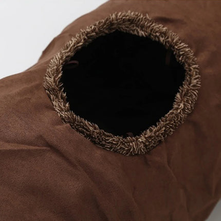 Cat Toys Long Suede Collapsible Tunnel - Mad Fly Essentials