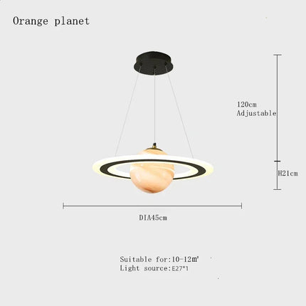 Nordic Planet Jupiter Indoor LED Pendant Light