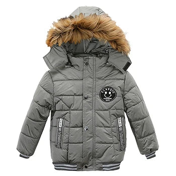 Baby Boy Fall Camouflage Hooded Jackets