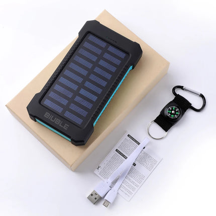 Portable Solar Power Bank 20k mah Powerbank