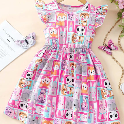 Girls 4-7Year Summer Sweetheart Dress